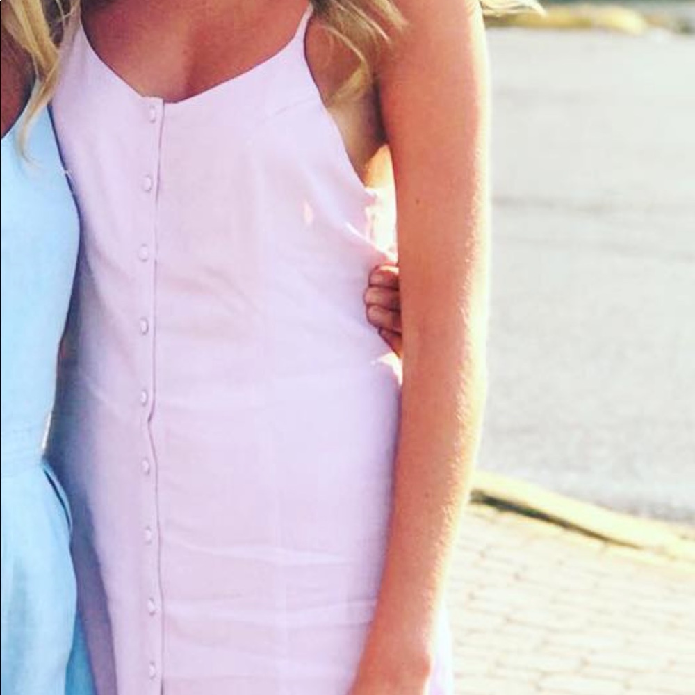 Privacy Please purple mini dress